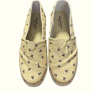 9 Bumble Bee print shoes Isaac Mizrahi slip on sneakers memory foam womens